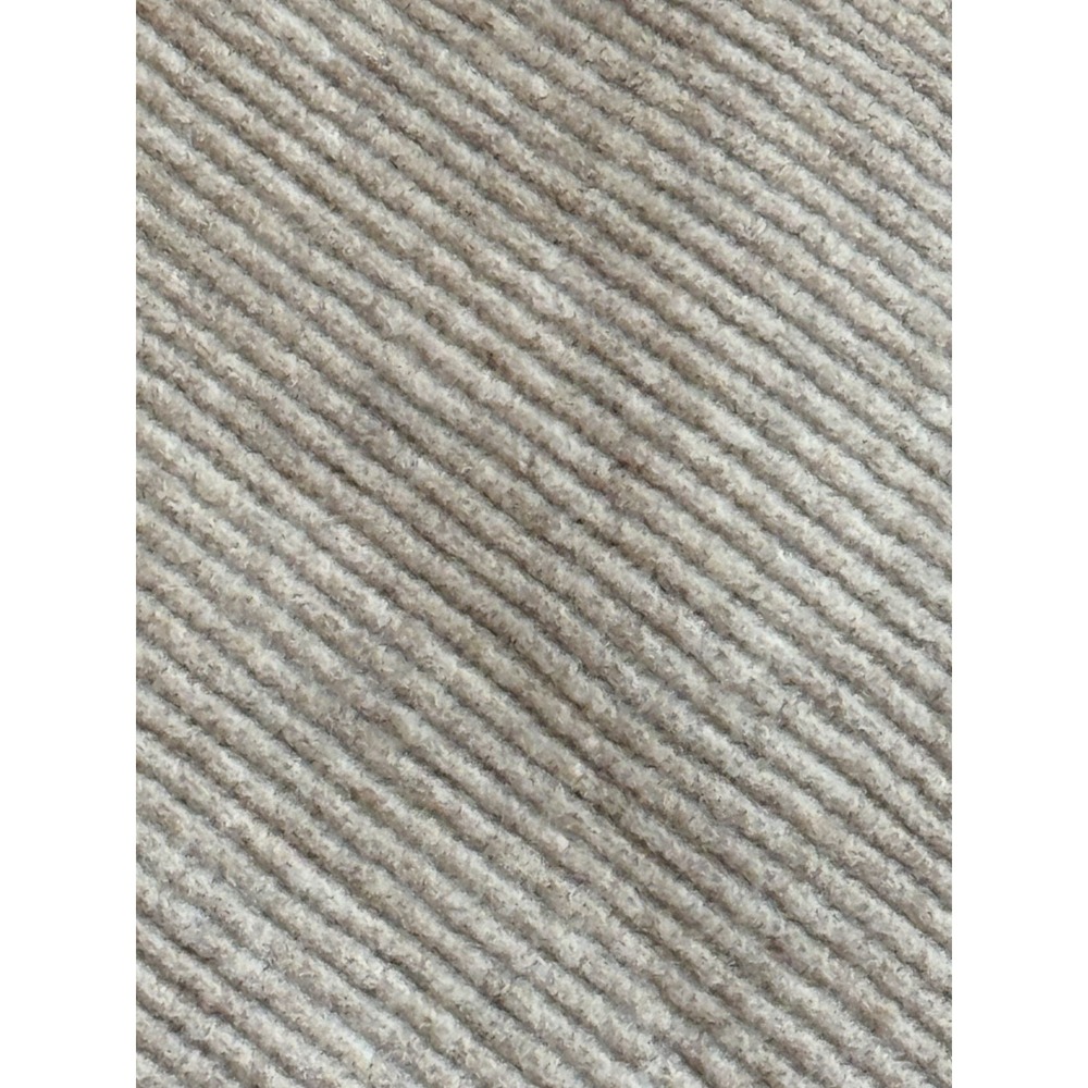 Zara Beige Knit Scarf with Zip Collar - Picture 5 of 9
